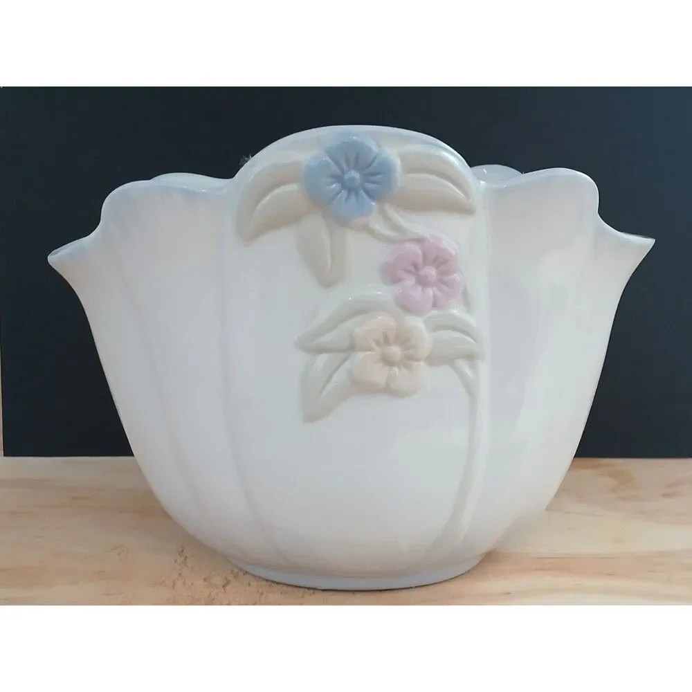 FTD Vintage 1992 Ceramic Floral Vase 